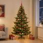Preview: Künstlicher Weihnachtsbaum mit Weihnachtskugel 240 cm 300 LEDs