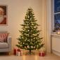 Preview: ARDEBO.de - Künstlicher Weihnachtsbaum mit Weihnachtskugel 240 cm 300 LEDs
