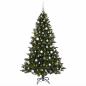 Preview: Künstlicher Weihnachtsbaum mit Weihnachtskugel 240 cm 300 LEDs