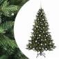 Preview: Künstlicher Weihnachtsbaum mit Weihnachtskugel 180 cm 300 LEDs