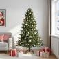 Preview: Künstlicher Weihnachtsbaum mit Weihnachtskugel 180 cm 300 LEDs