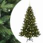 Preview: Künstlicher Weihnachtsbaum mit Weihnachtskugel 240 cm 300 LEDs
