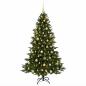Preview: Künstlicher Weihnachtsbaum mit Weihnachtskugel 240 cm 300 LEDs