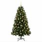 Preview: Künstlicher Weihnachtsbaum mit Kugeln 180 cm 300 LEDs