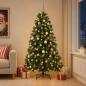 Preview: ARDEBO.de - Künstlicher Weihnachtsbaum mit Weihnachtskugel 240 cm 300 LEDs