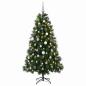 Preview: Künstlicher Weihnachtsbaum mit Weihnachtskugel 240 cm 300 LEDs