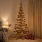 Preview: Holz Weihnachtsbaum KOTKA 210 cm Massives Kiefernholz