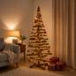 Preview: ARDEBO.de - Holz Weihnachtsbaum KOTKA 120 cm Massives Kiefernholz