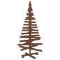 Preview: Holz Weihnachtsbaum KOTKA 120 cm Massives Kiefernholz