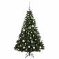 Preview: Künstlicher Weihnachtsbaum mit Kugel 120 cm 150 LEDs