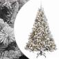 Preview: Künstlicher Weihnachtsbaum mit Kugel 210 cm 300 LEDs