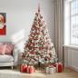 Preview: ARDEBO.de - Künstlicher Weihnachtsbaum mit Kugel 240 cm 300 LEDs