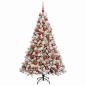 Preview: Künstlicher Weihnachtsbaum mit Kugel 240 cm 300 LEDs