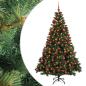 Preview: Künstlicher Weihnachtsbaum mit Kugel 240 cm 300 LEDs