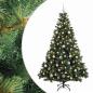 Preview: Künstlicher Weihnachtsbaum mit Kugel 180 cm 300 LEDs