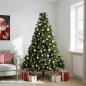 Preview: Künstlicher Weihnachtsbaum mit Kugel 180 cm 300 LEDs
