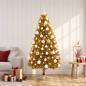 Preview: ARDEBO.de - Künstlicher Weihnachtsbaum mit Weihnachtskugel 120 cm 150 LEDs