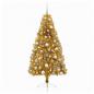 Preview: Künstlicher Weihnachtsbaum mit Weihnachtskugel 210 cm 300 LEDs