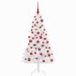 Preview: Künstlicher Weihnachtsbaum mit Weihnachtskugel 180 cm 300 LEDs