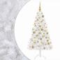 Preview: Künstlicher Weihnachtsbaum mit Weihnachtskugel 180 cm 300 LEDs