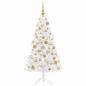 Preview: Künstlicher Weihnachtsbaum mit Weihnachtskugel 180 cm 300 LEDs