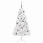 Preview: Künstlicher Weihnachtsbaum mit Weihnachtskugel 240 cm 300 LEDs