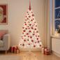 Preview: Künstlicher Weihnachtsbaum mit Weihnachtskugel 210 cm 300 LEDs