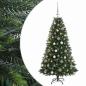 Preview: Künstlicher Weihnachtsbaum mit Kugel 150 cm 150 LEDs