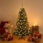 Preview: Künstlicher Weihnachtsbaum mit Kugel 150 cm 150 LEDs