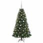 Preview: Künstlicher Weihnachtsbaum mit Kugel 150 cm 150 LEDs