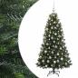 Preview: Künstlicher Weihnachtsbaum mit Kugel 180 cm 300 LEDs
