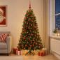 Preview: ARDEBO.de - Künstlicher Weihnachtsbaum mit Kugel 210 cm 300 LEDs