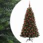 Preview: Künstlicher Weihnachtsbaum mit Kugel 210 cm 300 LEDs