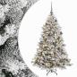 Preview: Künstlicher Weihnachtsbaum mit Kugel 120 cm 150 LEDs