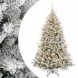 Preview: Künstlicher Weihnachtsbaum mit Weihnachtskugel 210 cm 300 LEDs