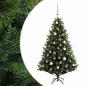Preview: Künstlicher Weihnachtsbaum mit Kugel 120 cm 150 LEDs
