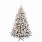 Preview: Künstlicher Weihnachtsbaum mit Kugel 210 cm 300 LEDs