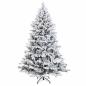 Preview: Künstlicher Weihnachtsbaum mit Kugel 210 cm 300 LEDs