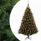 Preview: Künstlicher Weihnachtsbaum mit Kugel 210 cm 300 LEDs