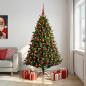 Preview: Künstlicher Weihnachtsbaum mit Kugel 210 cm 300 LEDs