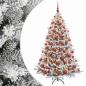 Preview: Künstlicher Weihnachtsbaum mit Weihnachtskugel 240 cm 300 LEDs