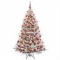 Preview: Künstlicher Weihnachtsbaum mit Weihnachtskugel 240 cm 300 LEDs