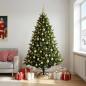 Preview: ARDEBO.de - Künstlicher Weihnachtsbaum mit Weihnachtskugel 240 cm 300 LEDs