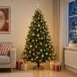 Preview: Künstlicher Weihnachtsbaum mit Weihnachtskugel 240 cm 300 LEDs