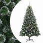 Preview: Künstlicher Weihnachtsbaum mit Weihnachtskugel 240 cm 300 LEDs
