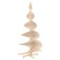 Preview: Holz Weihnachtsbaum KOTKA 210 cm Massives Kiefernholz Natürlich
