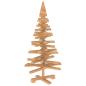 Preview: Holz Weihnachtsbaum KOTKA 90 cm Massives Kiefernholz