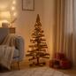 Preview: ARDEBO.de - Holz Weihnachtsbaum KOTKA 90 cm Massives Kiefernholz