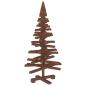 Preview: Holz Weihnachtsbaum KOTKA 90 cm Massives Kiefernholz