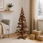 Preview: Holz Weihnachtsbaum KOTKA 90 cm Massives Kiefernholz